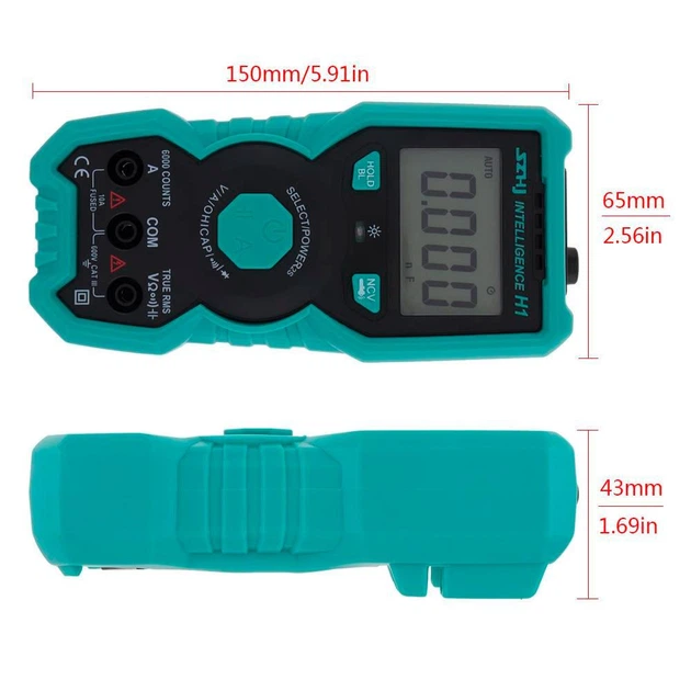 Цифровой мультиметр H1, автомат, DIGITAL-TOOL - изображение 5