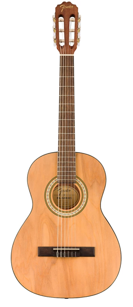 Классическая гитара Fender FA-25N 3/4 Natural - Фото 1 Классическая гитара Fender FA-25N 3/4 Natural - изображение 1