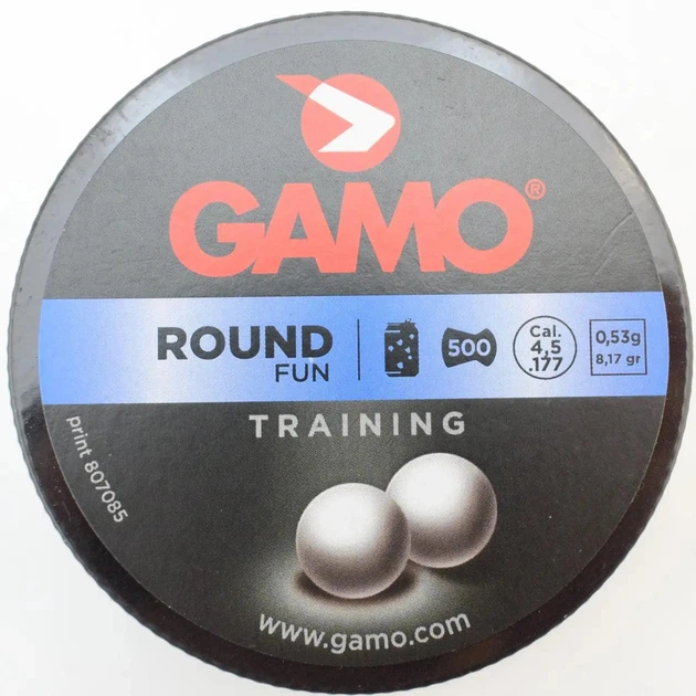 Кулі Gamo Round 4.5мм, 0.53г, 500шт - изображение 4