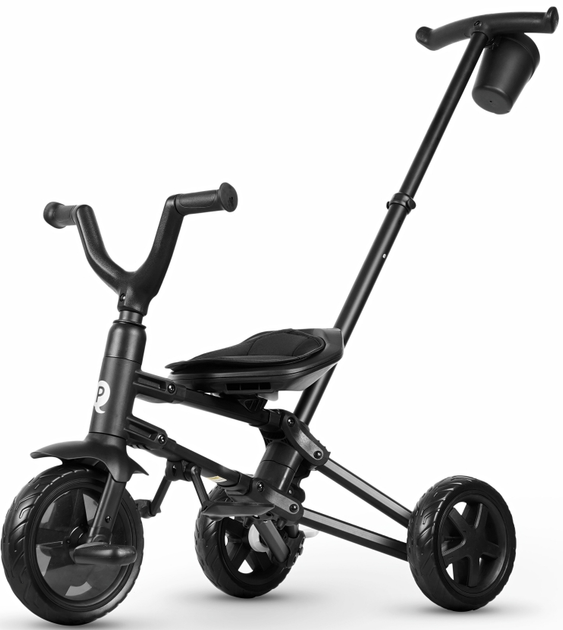 Триколісний велосипед Qplay Nova Niello 6в1 з капюшоном Синій (5061047480434) - зображення 2