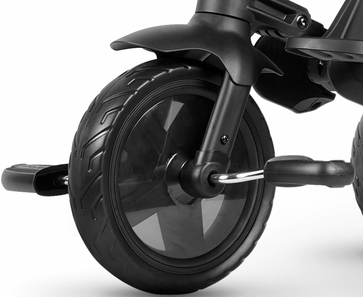 Триколісний велосипед Qplay Nova Niello 6в1 з капюшоном Синій (5061047480434) - зображення 8