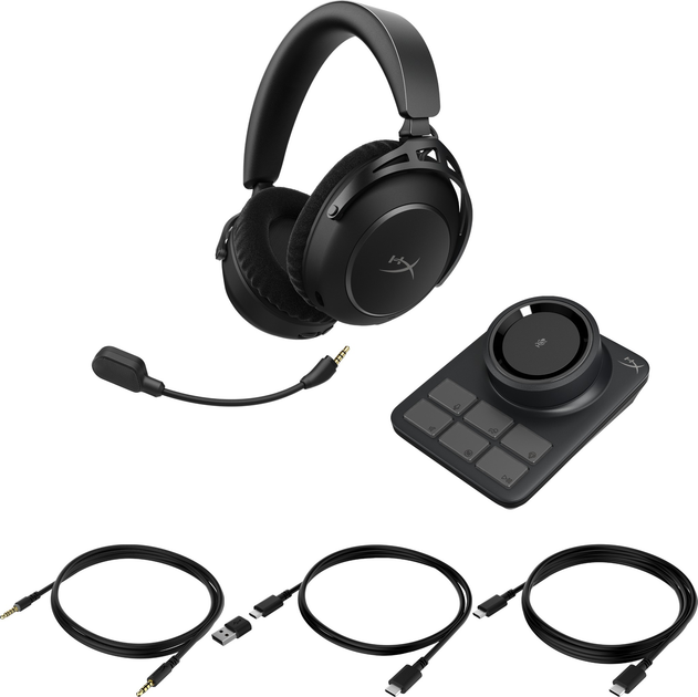 Słuchawki HyperX Cloud Alpha 2 Wireless Black (AJ5C7AA) - obraz 9