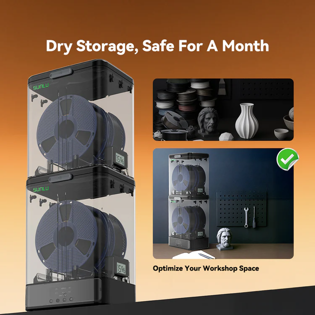 Сушка для пластика SUNLU Filament Dryer SP2 - изображение 5