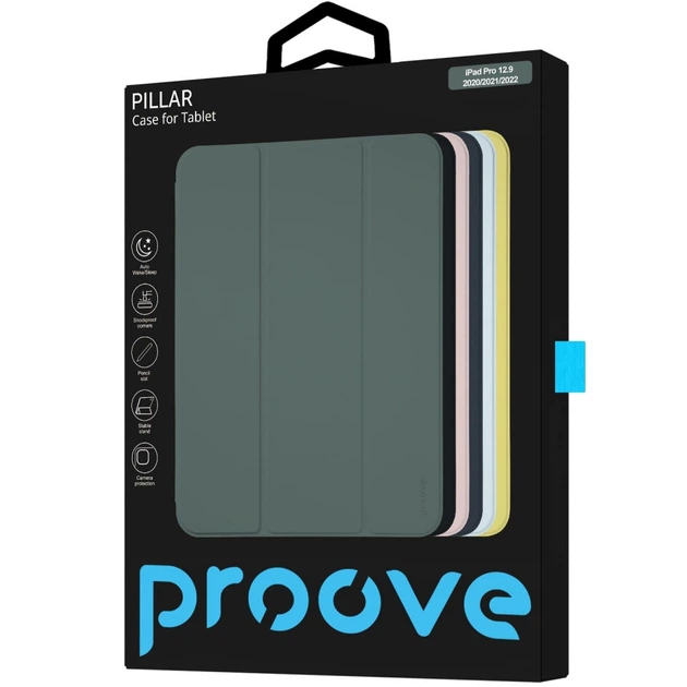 Чехол Proove Pillar Case iPad Pro 12.9 2020/2021/2022 light blue - Фото 2 Чехол Proove Pillar Case iPad Pro 12.9 2020/2021/2022 light blue - изображение 2