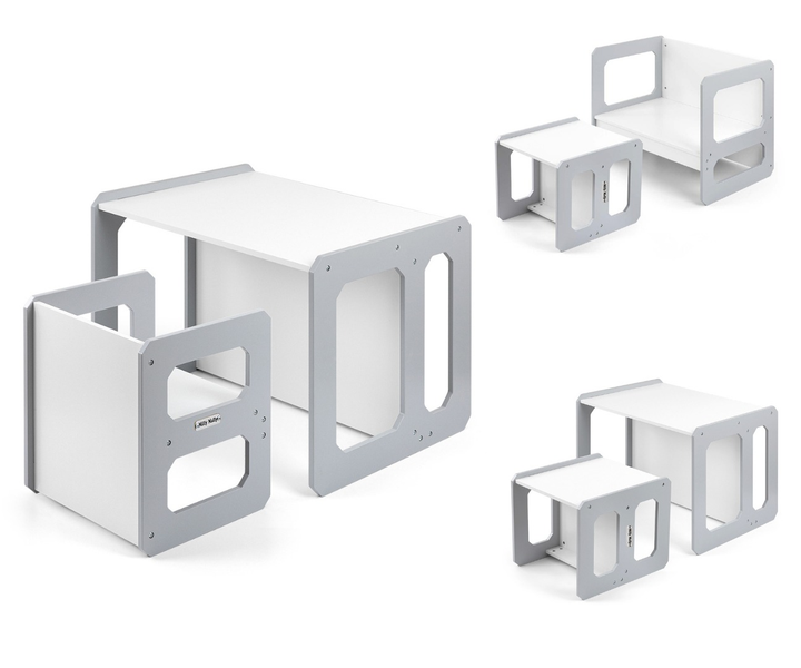 Zestaw mebli Milly Mally Stella 3 w 1 szary (6093) (5901761127287) - obraz 1