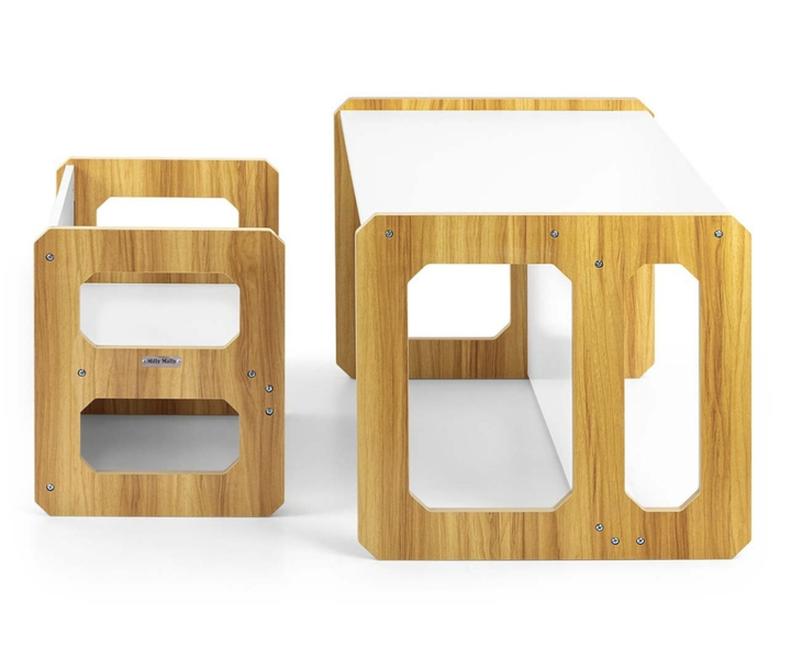 Zestaw mebli Milly Mally Stella 3 w 1 Naturalny (6094) (5901761127294) - obraz 5