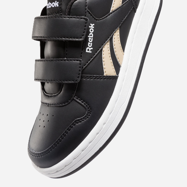 Sneakersy chłopięce Reebok Royal Prime 2 100075069 32 Czarne z beżowym (1200143251270) (955555904068374) - Outlet - obraz 6