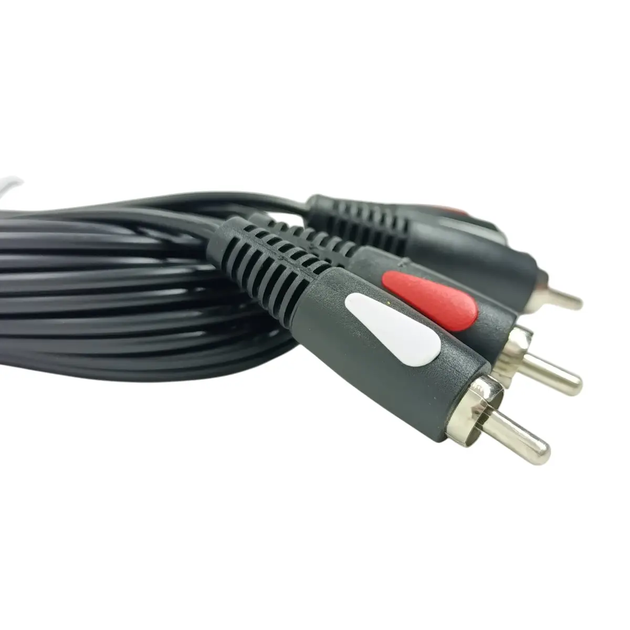 Audio - Video Инсертный Кабель Cabletech Eco-line 2RCA - 2RCA Cable 10м Black - Фото 4 Audio - Video Инсертный Кабель Cabletech Eco-line 2RCA - 2RCA Cable 10м Black - изображение 4