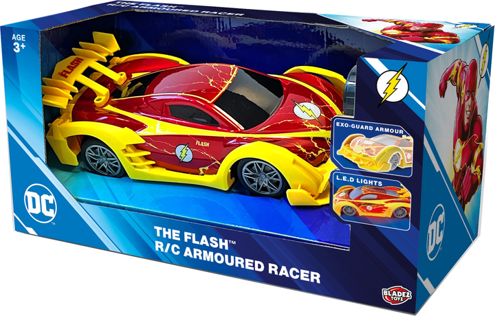 Радіокерований автомобіль Bladez Toyz Batman The Flash Armoured Racer масштаб 1:20 (5060158858118) - зображення 1