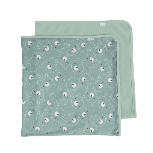 Zestaw pieluszek Ingenuity zielony 2 szt (74451127029) - obraz 1