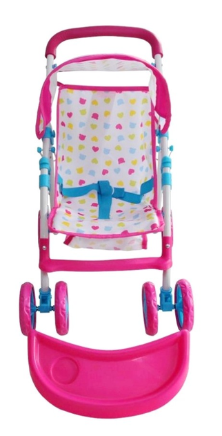 Коляска для ляльок Milly Mally Kate Candy рожева 2725 (5901761124972) - зображення 4