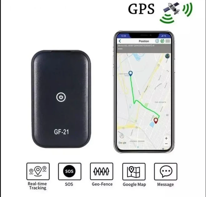 Мини GPS-трекер для авто, детей GF21 с функцией записи, голосовым управлением, Wi-Fi + LBS + GPS+ 2G. - изображение 8