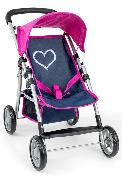 Коляска для ляльок Milly Mally Natalie Prestige Navy 4751 (5901761128178) - зображення 1
