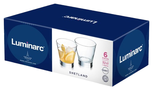 Набор низких стаканов Luminarc Shetland N8005 (320мл) 6шт - изображение 2