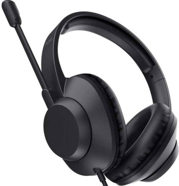 Słuchawki Trust Ayda Max USB Black (8713439254600) - obraz 4