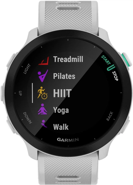 Смарт-часы Garmin Forerunner 55 42 mm White (010-02562-11) - изображение 2