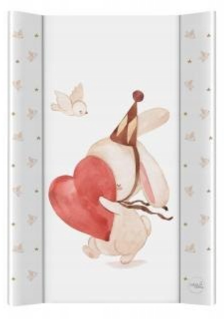 Матрац сповивальний Ceba Baby м'який профільований Basic Pierrot 50 x 70 см (5907672345338) - зображення 1