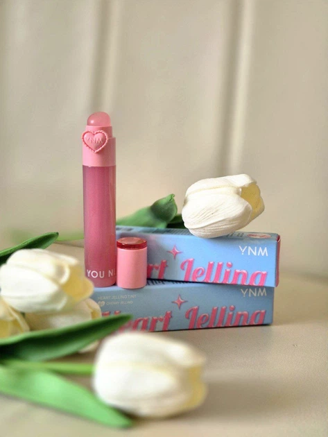 Тинт YNM Heart Jelling Tint Cherry, с желейной подушечкой сверху. - изображение 2