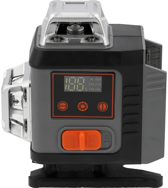 Poziomica laserowa na 4D-płaszczyźnie STHOR z zieloną wiązką 25 m 3.7 V (18007_sth) - obraz 3