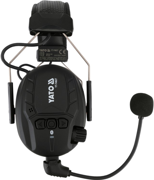 Słuchawki elektroniczne ochronne YATO z modułem Bluetooth (YT-74627) - obraz 3