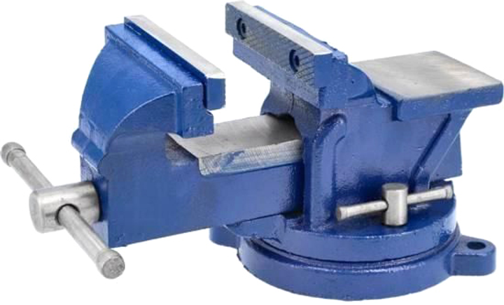 Imadło VOREL ślusarskie obrotowe z kowadłem 125 mm (36038_vo) - obraz 1