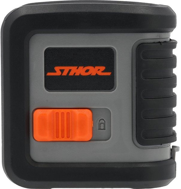 Poziomica laserowa samopoziomująca STHOR z krzyżową zieloną wiązką 10 m 1.5 V (18003_sth) - obraz 3