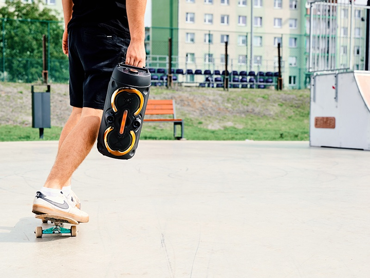 Портативна колонка Tracer Powervox P1 TWS BT 20W RGB Black (TRAGLO47687) - зображення 7