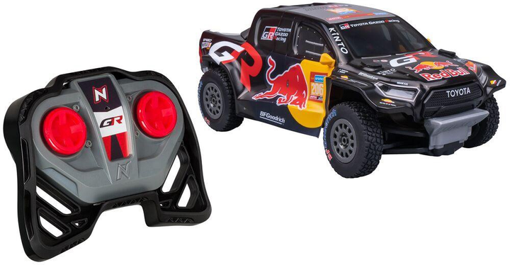 Радіокерований транспорт NIKKO Toyota GR Dakar #206 Lucas Moraes масштаб 1:18 (4894716105939) - зображення 2