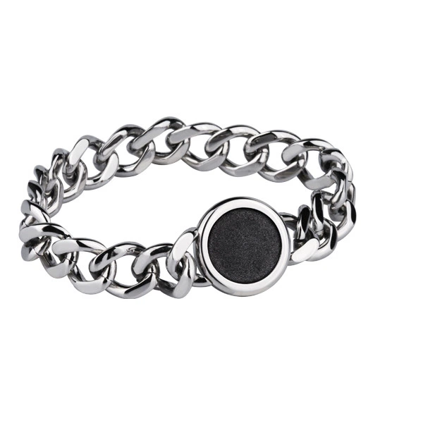 Браслет мужской из нержавеющей стали STAINLESS STEEL WITH - Фото 1 Браслет мужской из нержавеющей стали STAINLESS STEEL WITH - изображение 1