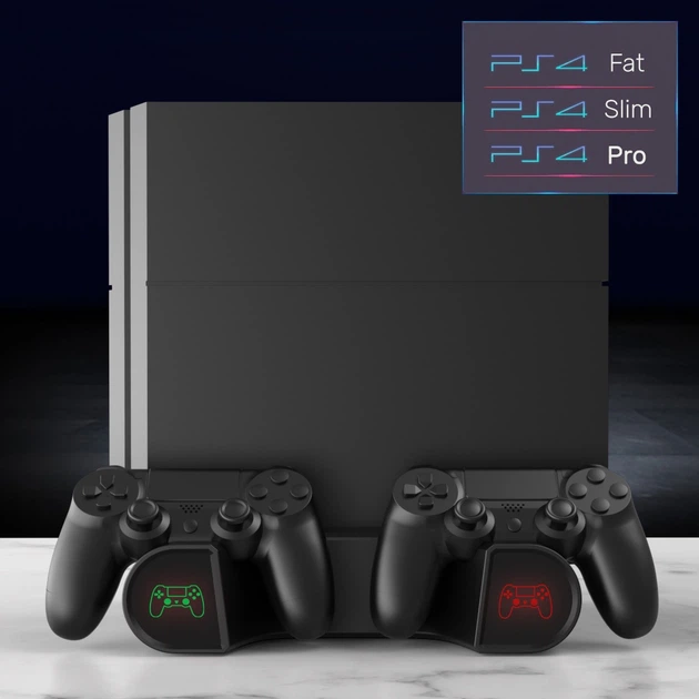 Мультифункциональная вертикальная подставка DOBE для консолей Sony