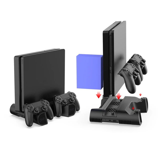 Мультифункциональная вертикальная подставка DOBE для консолей Sony