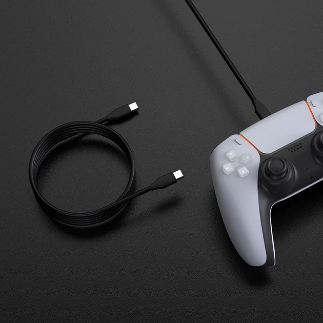 Зарядный кабель передачи данных DOBE 1.5м USB Type-C / USB Type-C для устройства дистанционной игры PlayStation Portal / геймпада DualSense консоли Sony PS5 | PS5 Slim | PS5 Pro / Microsoft Wireless Controller Xbox Series X|S / Nintendo Switch (OLED) - Фото 3 Зарядный кабель передачи данных DOBE 1.5м USB Type-C / USB Type-C для устройства дистанционной игры PlayStation Portal / геймпада DualSense консоли Sony PS5 | PS5 Slim | PS5 Pro / Microsoft Wireless Controller Xbox Series X|S / Nintendo Switch (OLED) - изображение 3