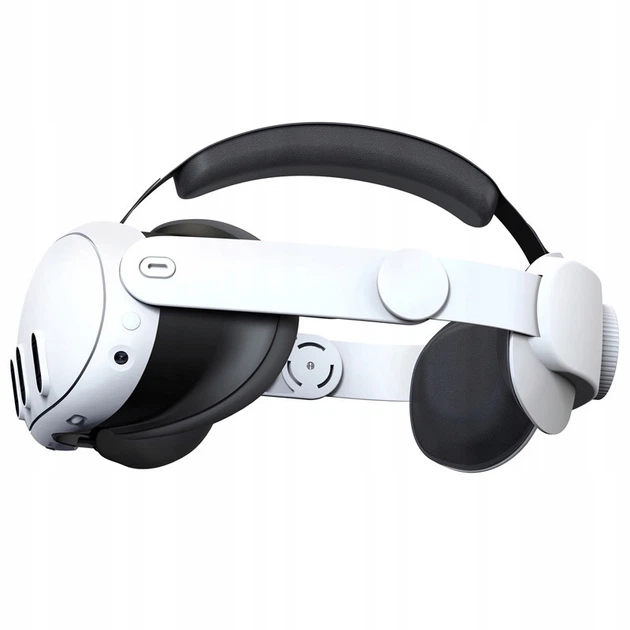 Ремінець із кріпленням для голови Head Strap для VR окулярів віртуальної реальності Meta Oculus Quest 3 | Skin Friendly матеріали: м'яка накладка на голову та задня частина - Фото 6 Ремінець із кріпленням для голови Head Strap для VR окулярів віртуальної реальності Meta Oculus Quest 3 | Skin Friendly матеріали: м'яка накладка на голову та задня частина - зображення 6
