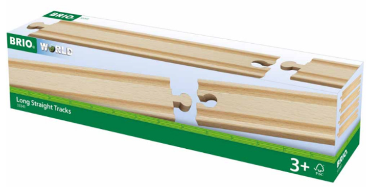 Набір довгих треків Brio 33341 Рівні (7312350333411) - зображення 1