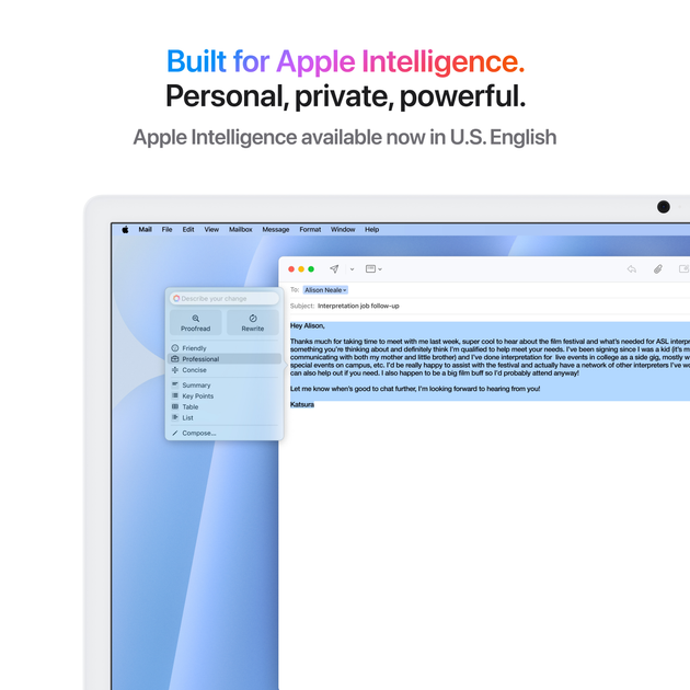 Monoblok Apple iMac 24" M4 4.5K 10‑rdzeniowy GPU 512GB Blue (MWV33ZE/A) - obraz 5