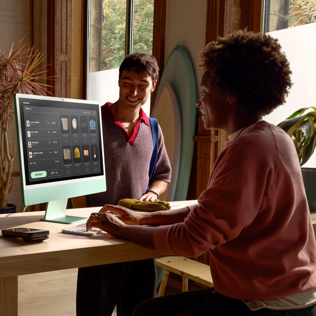 Monoblok Apple iMac 24" M4 4.5K 8-rdzeniowy GPU 256GB Silver (MWUC3ZE/A) - obraz 8