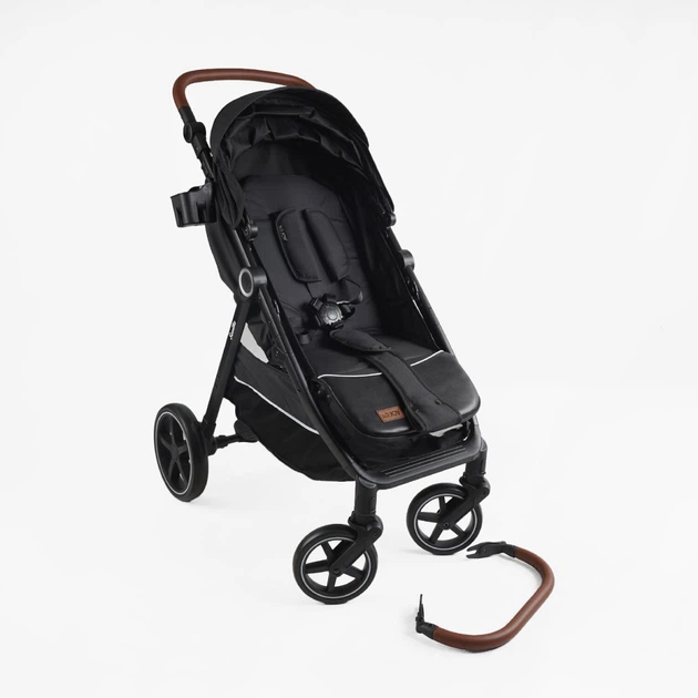 Детская прогулочная коляска "JOY" Sevillia (S-62892) черный - изображение 4