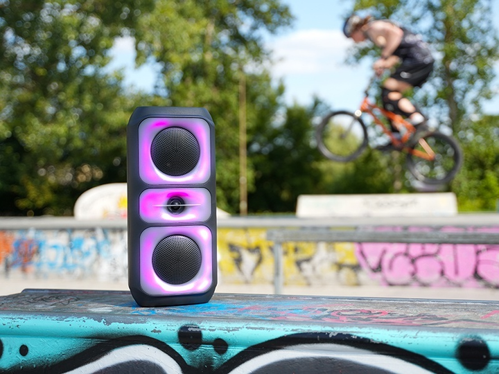 Портативна колонка Tracer Powervox P2 TWS BT 20W RGB Black (TRAGLO47688) - зображення 8