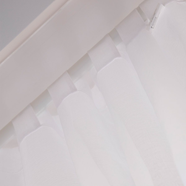 Фіранка Homla Adi з помпонами Біла 140x250 см (5902869985205) - зображення 5