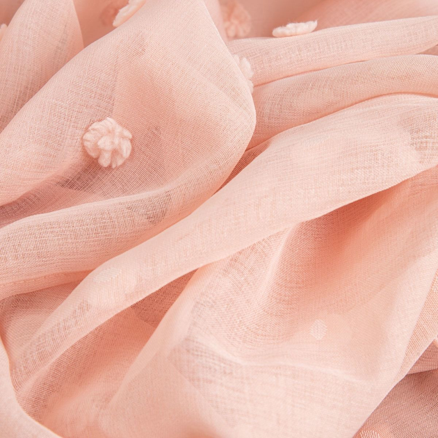 Фіранка Homla Belmonte з декоративними помпонами рожева 140x250 см (5906496742439) - зображення 4