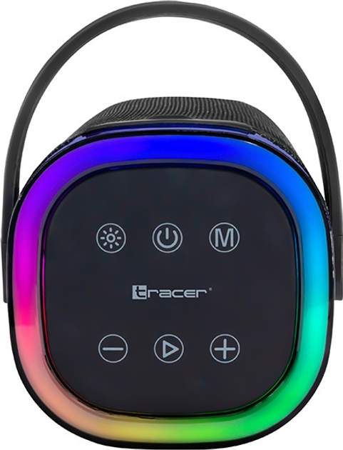 Портативна колонка Tracer Stripe XL TWS BT 10W RGB Black (TRAGLO47615) - зображення 3