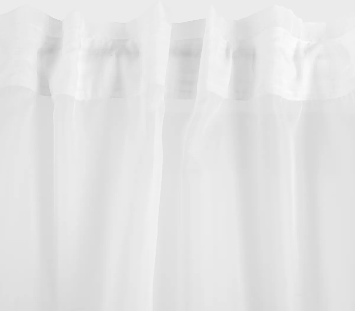 Фіранка Homla B2 Essentials Swiss з тасьмою біла 300x160 см (5906496717758) - зображення 3