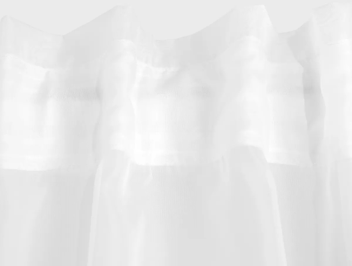 Фіранка Homla B2 Essentials Swiss з тасьмою біла 300x160 см (5906496717758) - зображення 4