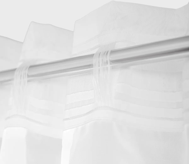 Фіранка Homla B2 Essentials Swiss з тасьмою біла 300x160 см (5906496717758) - зображення 5