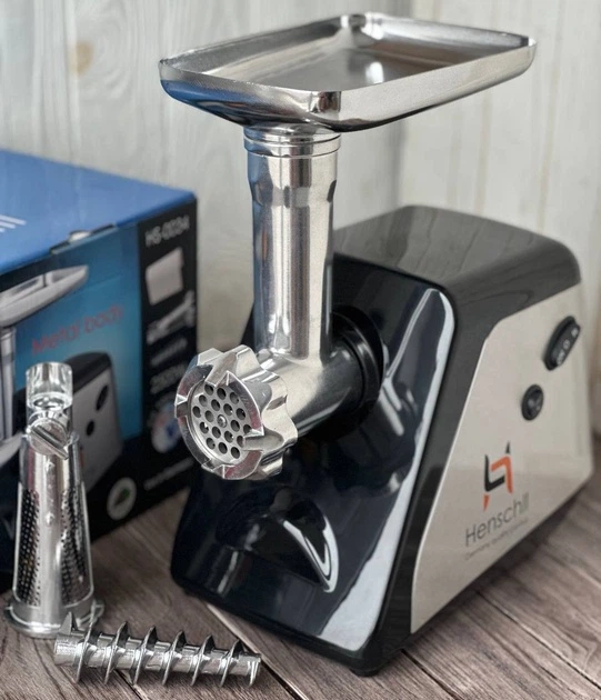 Электрическая мясорубка Henschll HS-0034 2500W с функцией соковыжималки (39886-Henschll_1540) - изображение 2