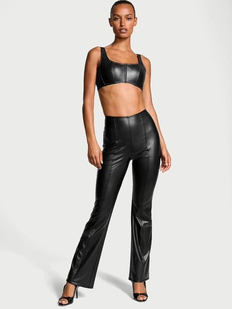 Шикарний корсет-бюст Victoria's Secret з екошкіри 1159840348 (Чорний XS) - Фото 5 Шикарний корсет-бюст Victoria's Secret з екошкіри 1159840348 (Чорний XS) - зображення 5