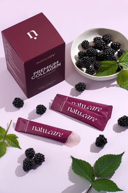 Suplement diety Natu.Care Collagen Premium 5000 mg 30 saszetek Jeżyna (5905943690606) - obraz 2