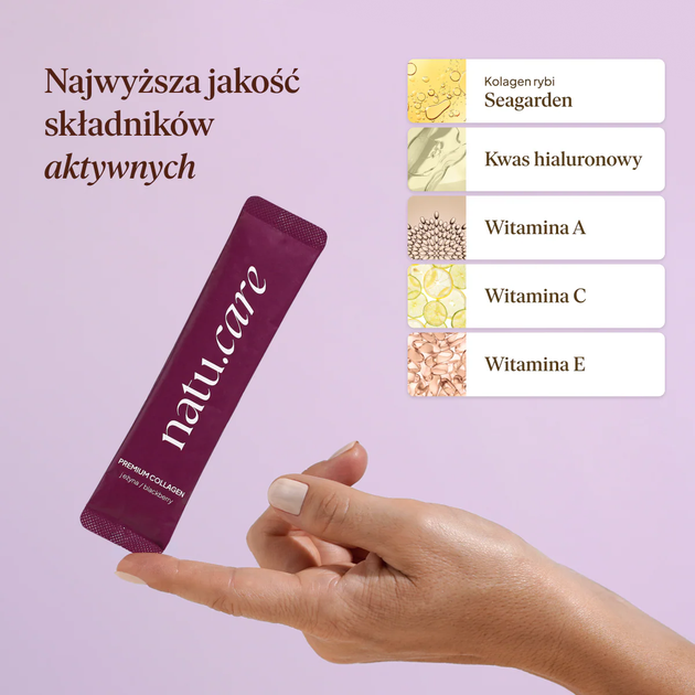 Suplement diety Natu.Care Collagen Premium 5000 mg 30 saszetek Jeżyna (5905943690606) - obraz 7