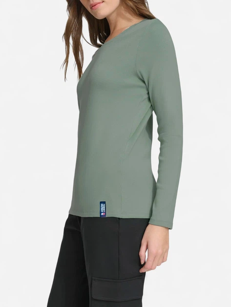 Лонгслив длинный женский Tommy Hilfiger 374312332 XL Зеленый (1159845668) - Фото 3 Лонгслив длинный женский Tommy Hilfiger 374312332 XL Зеленый (1159845668) - изображение 3