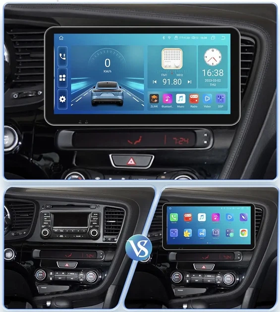 Андроид магнитола Kia K5 Optima с большим экраном Android Carplay - изображение 6